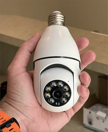 La BulbCam360™️ Original - Cámara de Seguridad Inalámbrica Inteligente para tu Hogar