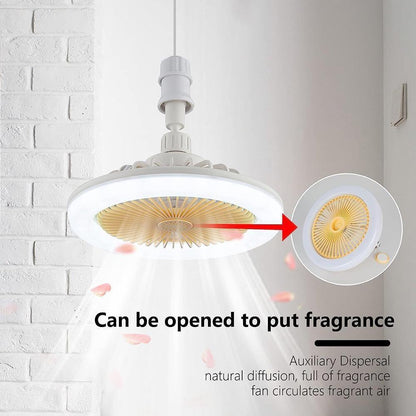 lámparas‑ventilador de techo LED multifuncionales con control remoto D