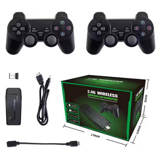 Consola Retro™ | HDMI Game Stick 4K - 10484 juegos incluidos